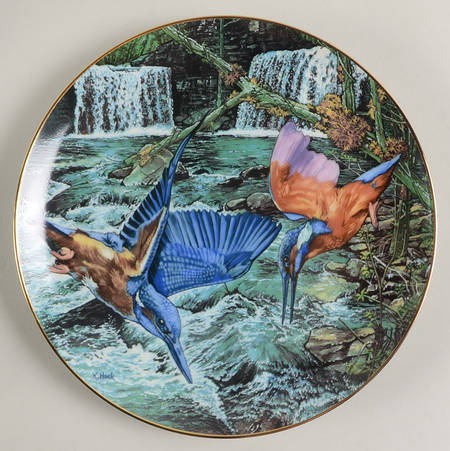 Exotic Birds of Tropique Ultramarine Kingfisher - No Box