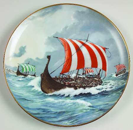 2000 Years of Sailing Ships Viking Drakar - No Box