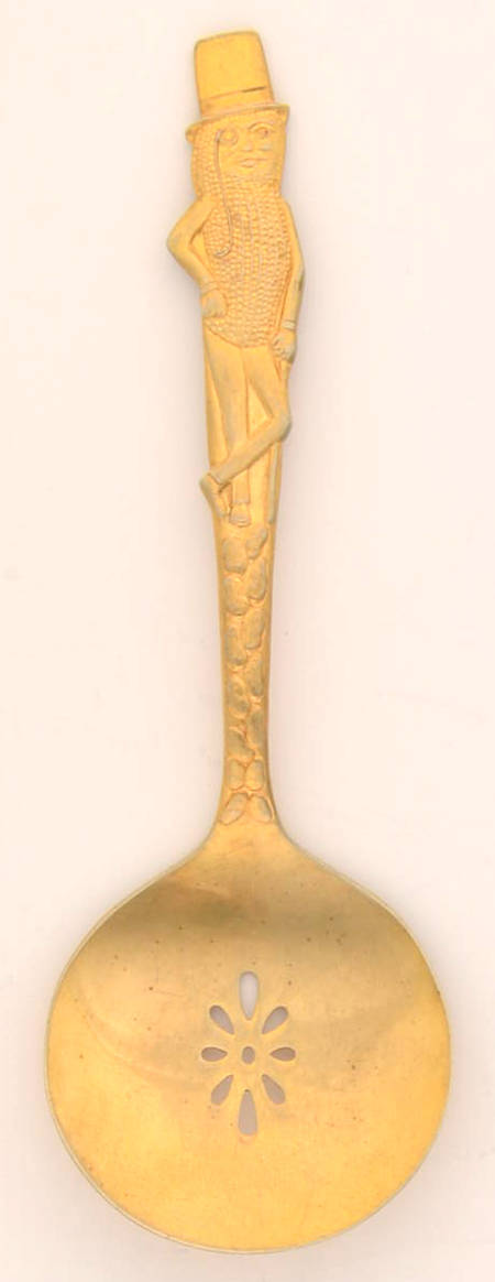 Mr. Peanut Mr Peanut Handle,Pierced Bowl - No Box