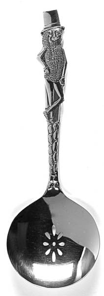 Mr. Peanut Mr Peanut Handle,Pierced Bowl - No Box