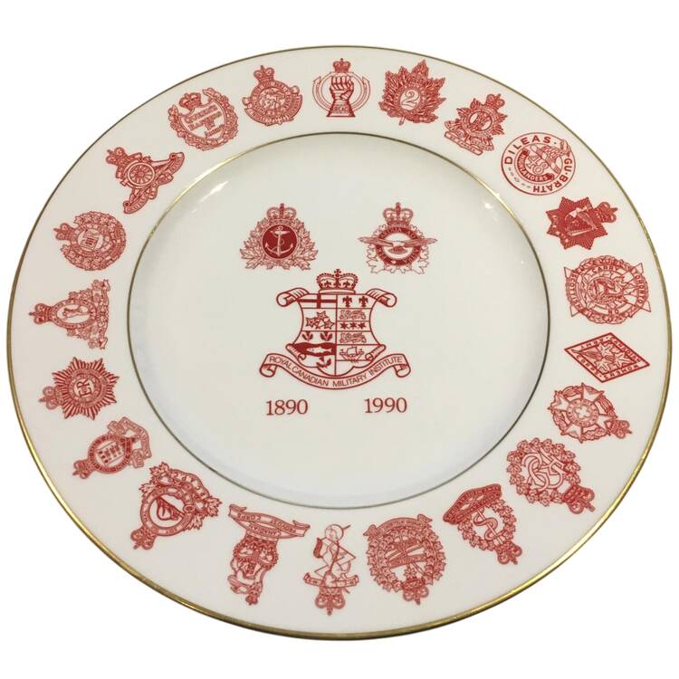 Single Release Plates Royal Canadian Military Institute - Boxed