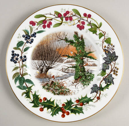 Woodland Seasons-Plate Winter Walk - No Box