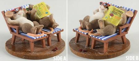 Charming Tails Time For A Little R & R - Boxed