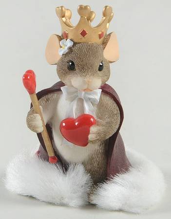 Charming Tails Queen Of My Heart - Boxed