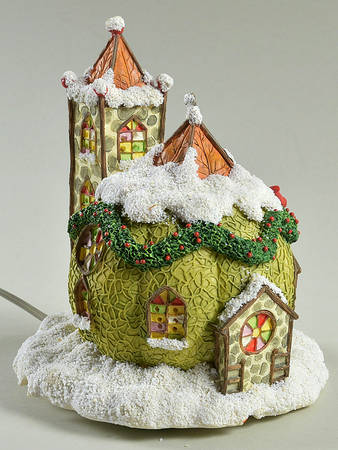 Squashville Village Cantaloupe Cathedral - Boxed