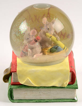 Charming Tails Letter To Santa Waterglobe - Boxed
