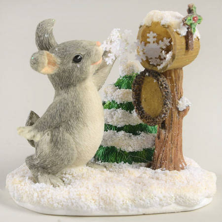 Charming Tails Sending A Little Snow Your Way - With Box Bx388