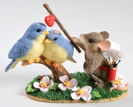 Charming Tails Love Birds - Boxed
