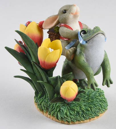 Charming Tails Hoppin Down The Bunny Trail - With Box Bx343