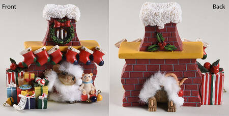 Charming Tails Stocking Up For Santa - Boxed