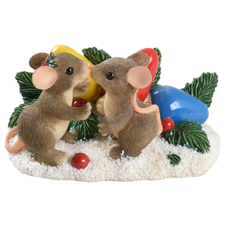 Charming Tails Kiss-Mas Lights - Boxed