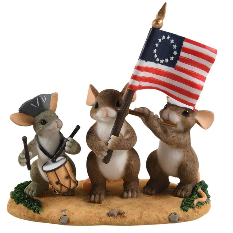 Charming Tails Freedom On Parade - With Box