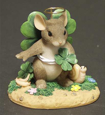 Charming Tails You're My Lucky Angel - Boxed