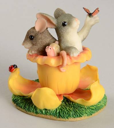 Charming Tails Blossom Built For Two - Boxed