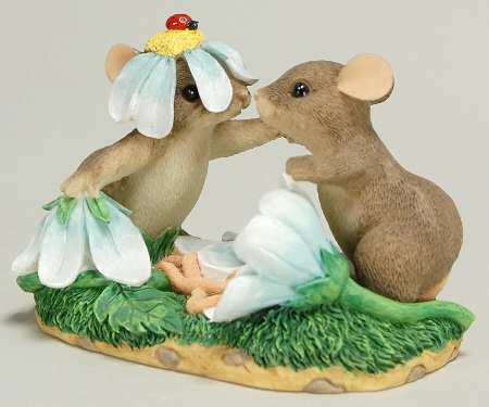 Charming Tails Our Love Has Blossomed - No Box