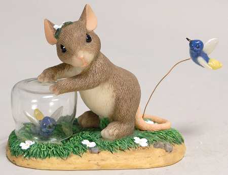 Charming Tails Catching Fireflies - Boxed