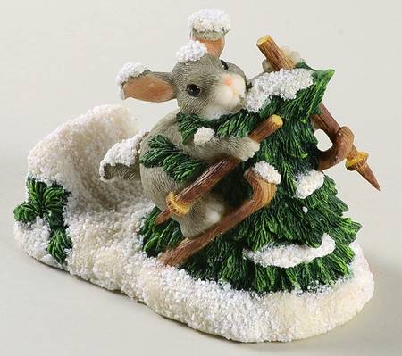 Charming Tails Who Put That Tree There - With Box Bx245