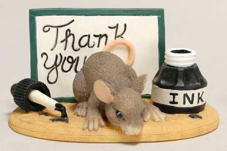 Charming Tails Thank You - Boxed