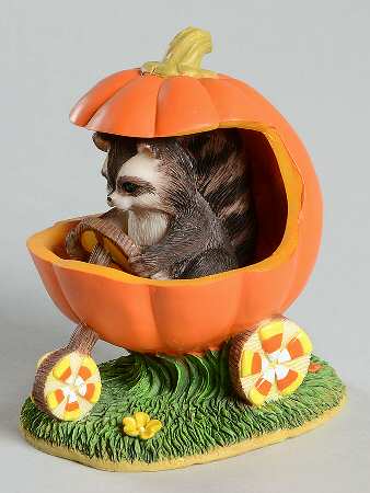 Charming Tails Jack-O-Lantern Jalopy - Boxed