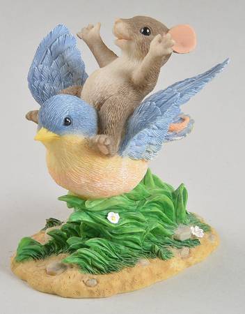 Charming Tails Riding On The Wings Of Friendship - With Box Bx357