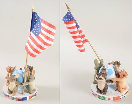 Charming Tails Freinds Around The World - With Box