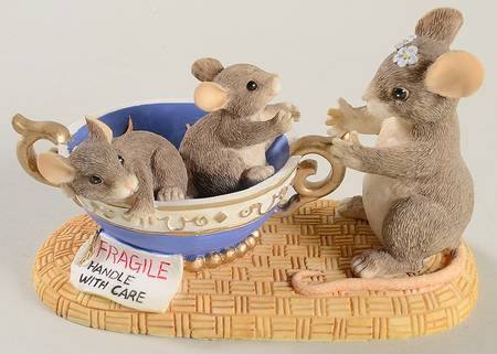 Charming Tails Fragile Handle With Care - Boxed