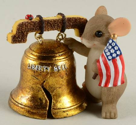 Charming Tails Let Freedom Ring - Boxed