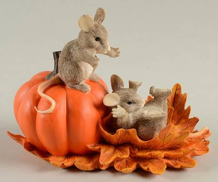 Charming Tails Pumpkin Slide - Boxed