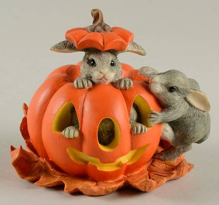 Charming Tails Jumpin Jack-O-Lanterns - Boxed