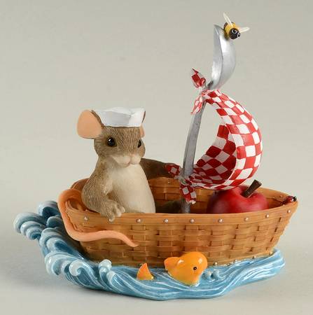 Charming Tails Glad We're In The Same Boat Together - Boxed