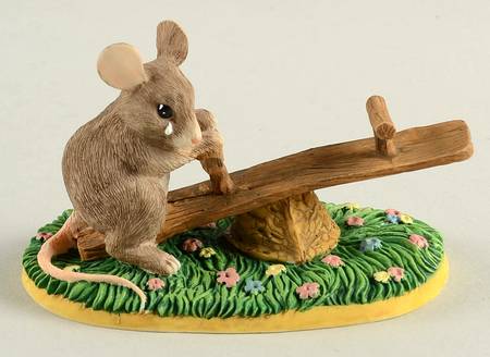 Charming Tails It's Not The Same Without You-See Saw - Boxed