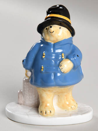 Paddington Bear Goes Shopping-Blue Coat - No Box