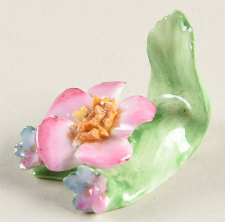 Coalport Florals Placecard Pink Flower - No Box
