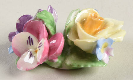 Coalport Florals Placecard Mixed Flowers E - No Box