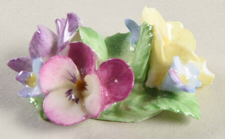 Coalport Florals Placecard Mixed Flowers D - No Box