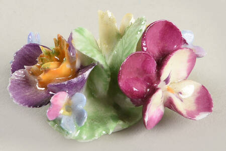 Coalport Florals Placecard Mixed Flowers C - No Box