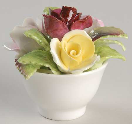 Coalport Florals Flowers In Bowl - Boxed