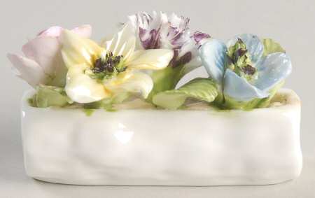 Coalport Florals Flowers In A Log - Boxed