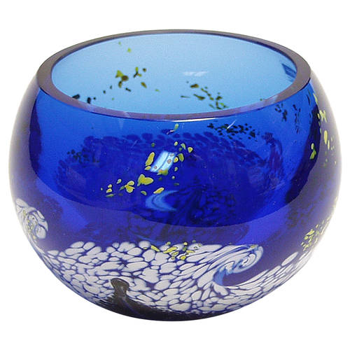 Caithness Museum Collection Starry Night Candle Bowl - Boxed