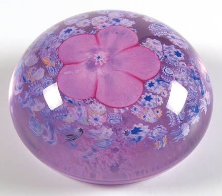 Caithness Museum Collection Waterlilies Paperweight - Boxed