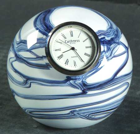 Marble Collection Clock-Ivory - Boxed