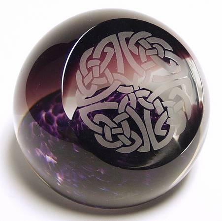 Celtic Myths Collection Paperweight-Heather - Boxed