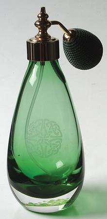 Celtic Myths Collection Perfume Spray Atomizer-Green - Boxed