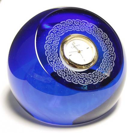 Celtic Myths Collection Clock-Blue - With Box