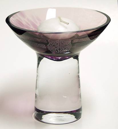 Celtic Myths Collection 4" Candle Holder-Heather - Boxed