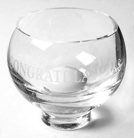 Occasions & Celebration Collection Congratulations Candleholder - Boxed
