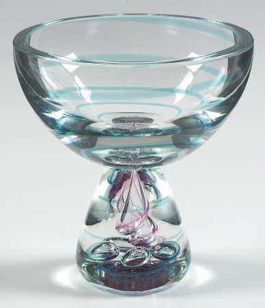 Caithness Giftware Gyration Footed Bowl - Boxed