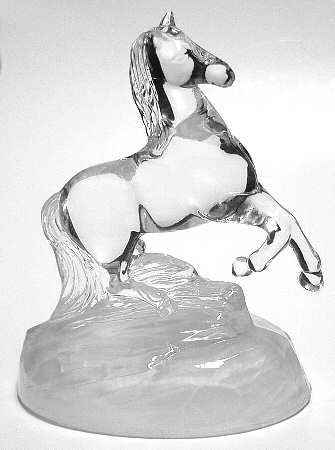 Animals & Figurines Horse-Frosted - No Box