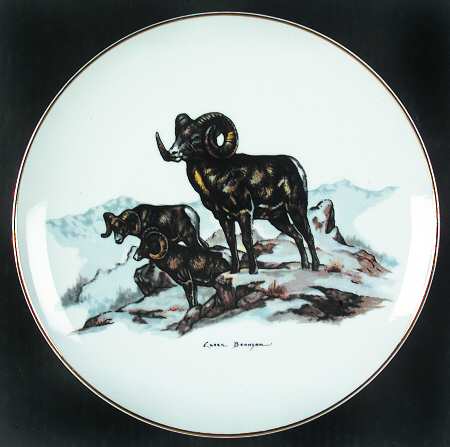 Clark Bronson Wildlife Series Bighorn Sheep - No Box