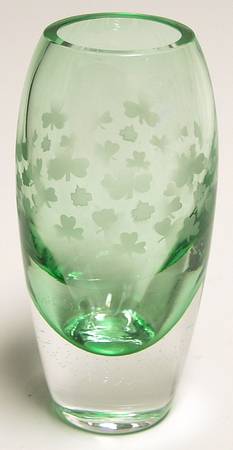 Shamrocks Collection 6" Small Posey Vase - Boxed